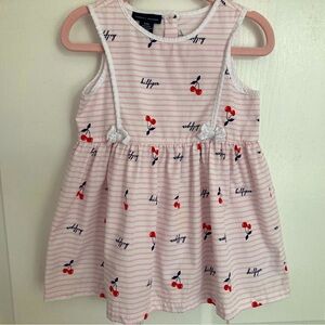 Tommy Hilfiger 24M cherry dress